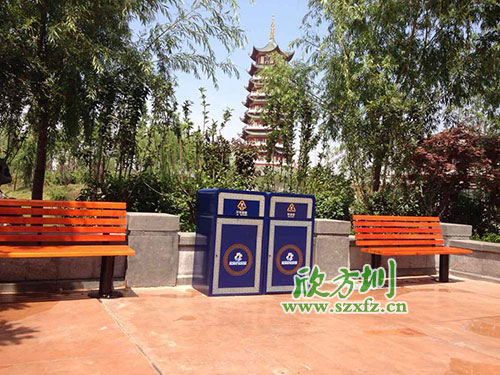 戶外分類彩繪垃圾桶什么品牌好？欣方圳為您推薦